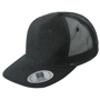 Casquette trucker 6 panneaux Noirnoir