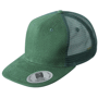 Casquette trucker 6 panneaux Au choixvert foncé