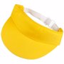 Casquette visière publicitaire Jaunejaune