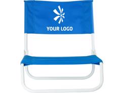 Chaise de camping pliable en PVC.