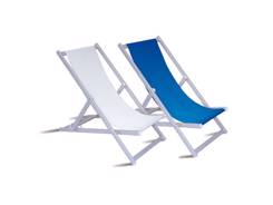 Chaise longue aluminium