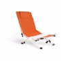 Chaise longue de plage OrangeOrange