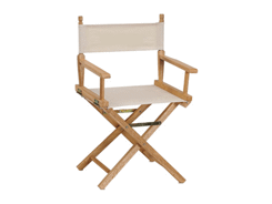 Chaise metteur en scene blanche
