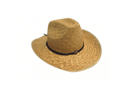 Chapeau cowboy paille
