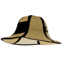 Chapeau de plage Noirnoir