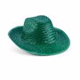 Chapeau en paille en couleur VertVert