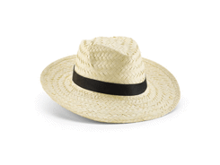Chapeau en paille tressée