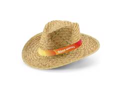 Chapeau de paille publicitaire