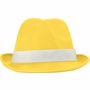 Chapeau en polyester Jaunejaune