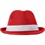 Chapeau en polyester Rougerouge