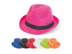 Chapeau publicitaire coloré
