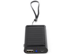 Chargeur solaire en aluminium