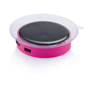 Chargeur solaire port Au choixrouge cerise