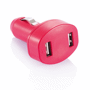 Chargeur voiture usb a double sortie Rougerouge