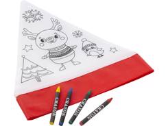 Chaussette de noël en non-tissé 80g/m² publicitair