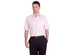 Chemise homme poplin manches courtes