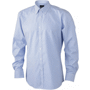 Chemise manches longues à rayures homme Blancblanc/bleu clair