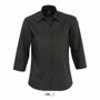 Chemise popeline manches trois quart eternity NoirNoir