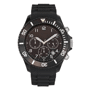 Chrono freeze - montre plastique Noirnoir