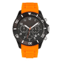 Chrono freeze - montre plastique Orangeorange
