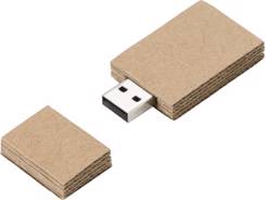 Clé usb 2.0 en carton publicitaire