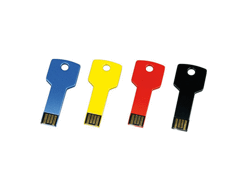 Clé USB clef colorée