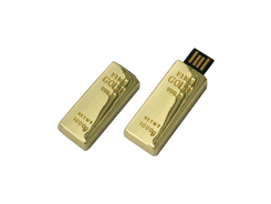 Clé usb goldbar mini logotée