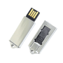 Clé usb minislider en métal Au choixargenté
