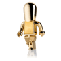 Clé usb people metal Dorédoré