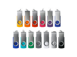 Clé USB twister colorée