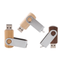 Clé usb twister en bois Au choixbrun clair