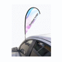 Clip-on car wing window flag custom Au choixcouleurs pantone