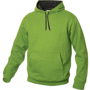 Clique carmel sweatshirt à capuche Vertvert clair