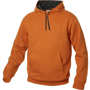 Clique carmel sweatshirt à capuche Orangeorange