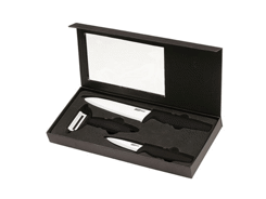 Coffret 3 pcs couteaux lame céramique Kitchen Arti
