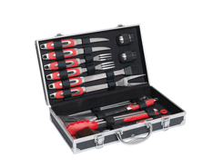 Coffret barbecue 15 accessoires