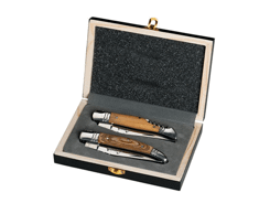 Coffret en bois 2 couteaux Laguiole LAGUIOLE