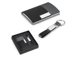 Coffret porte carte de visite et porte-clés