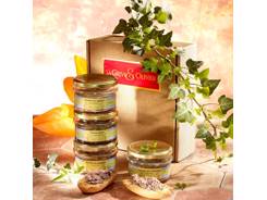 Coffret quatre terrines