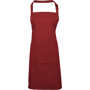 Colour apron with pocket tablier "couleurs" avec p Au choixBurgundy