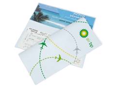 Compagnon de voyage publicitaire