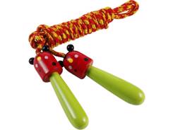 Corde à sauter publicitaire en bois