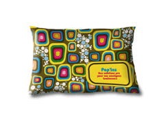 Coussin en velours format 20x40 cm / Cale-dos