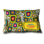 Coussin en velours format 20x40 cm / Cale-dos Au choixVelours