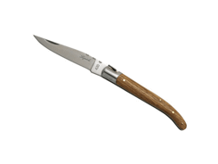 Couteau Laguiole, 11 cm, frêne exotique, avec étui