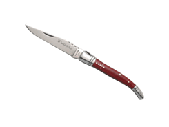 Couteau Laguiole, 11 cm, stamina rouge