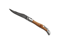 Couteau Laguiole 12 cm TB, lame damas, genévrier