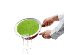 Couvercle anti-projection, égouttoir en silicone