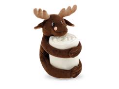 Couverture avec peluche