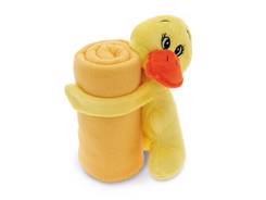 Couverture polaire avec peluche